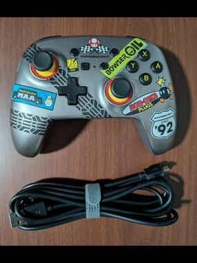 Never Used Mario Kart Wired Controller For Nintendo Switch